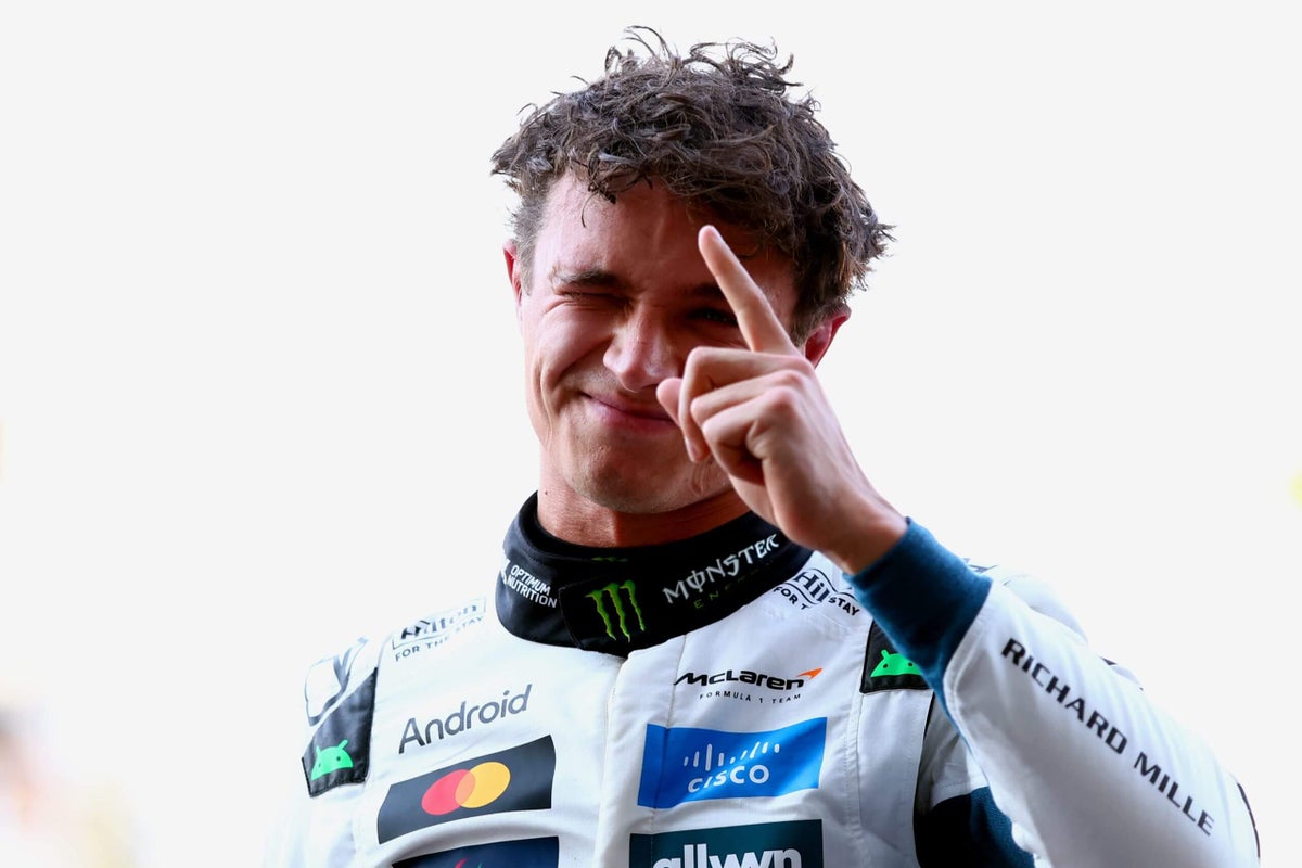 Lando Norris sweeps to commanding Mexico GP F1 pole, Verstappen and Piastri struggle