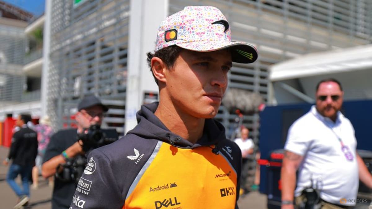 Norris fastest in Mexico practice with Piastri fifth