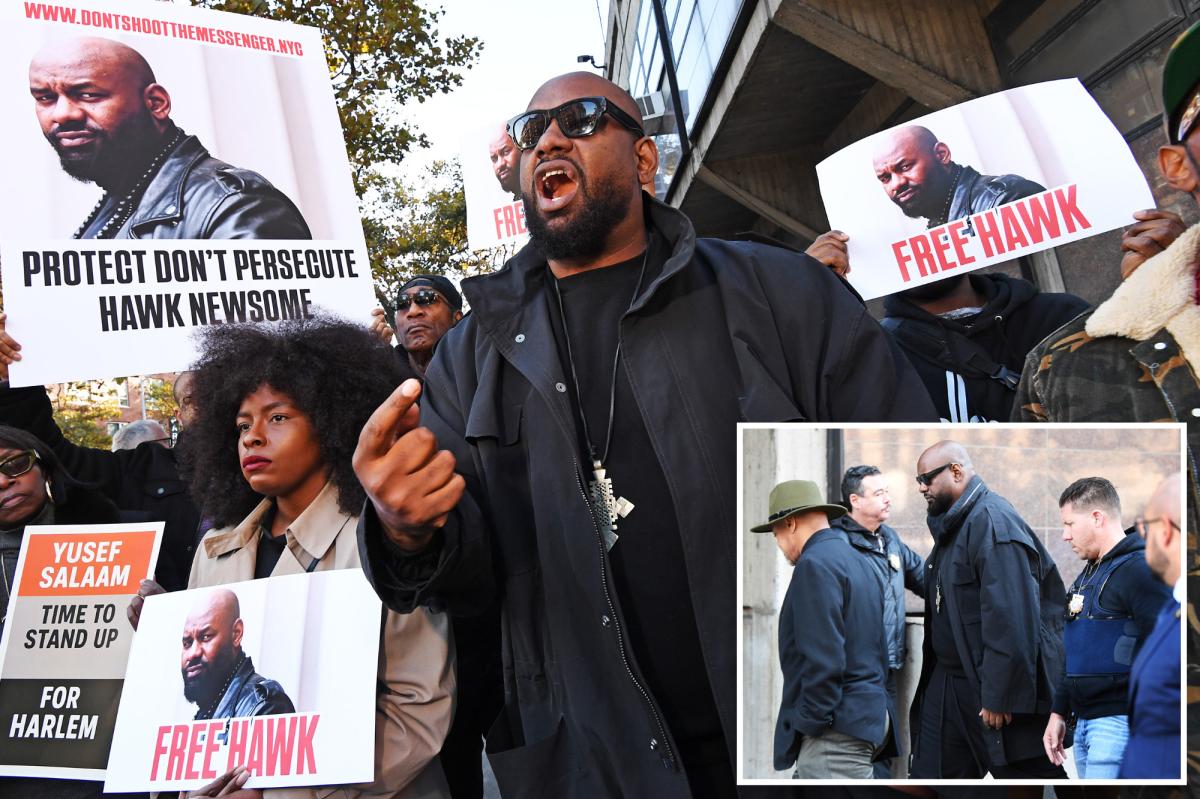 NY BLM leader Hawk Newsome rants about 'black faces of oppression' as...