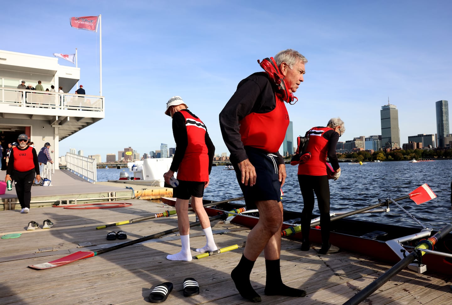 The Octogenarian 8: How a group of older rowers found community on the Charles - The Boston Globe