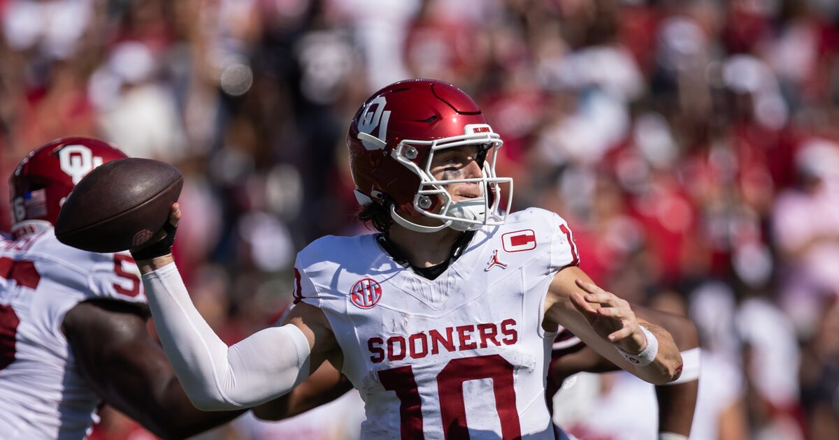 No. 14 Oklahoma, John Mateer get back on track with win over South Carolina
