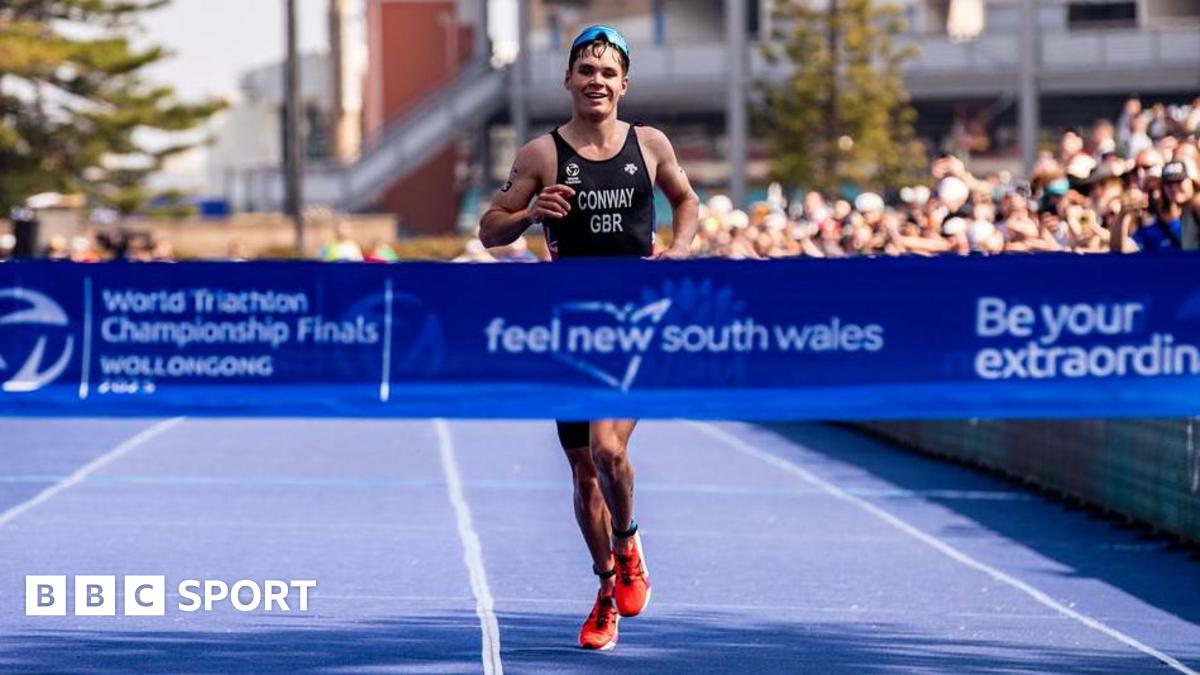 Britain's Oliver Conway crowned under-23 triathlon world champion