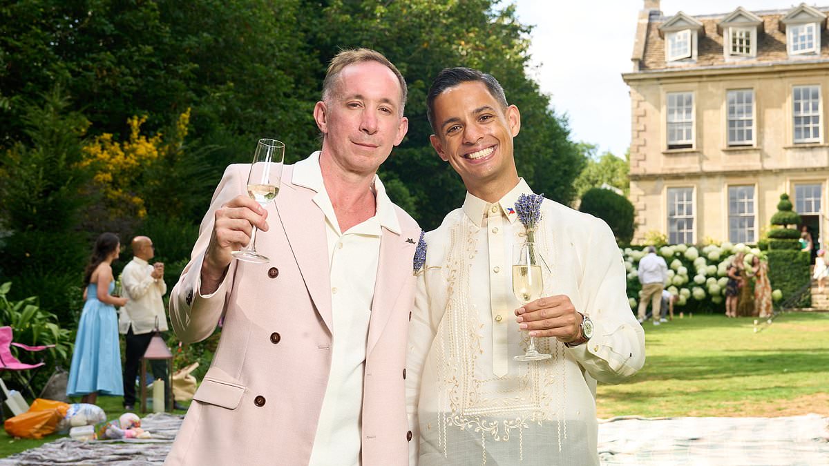 Man who won £4million Omaze mansion gets married in lavish home