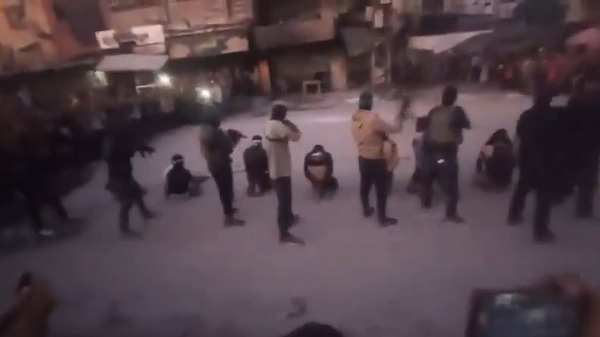 New footage shows Palestinians executed