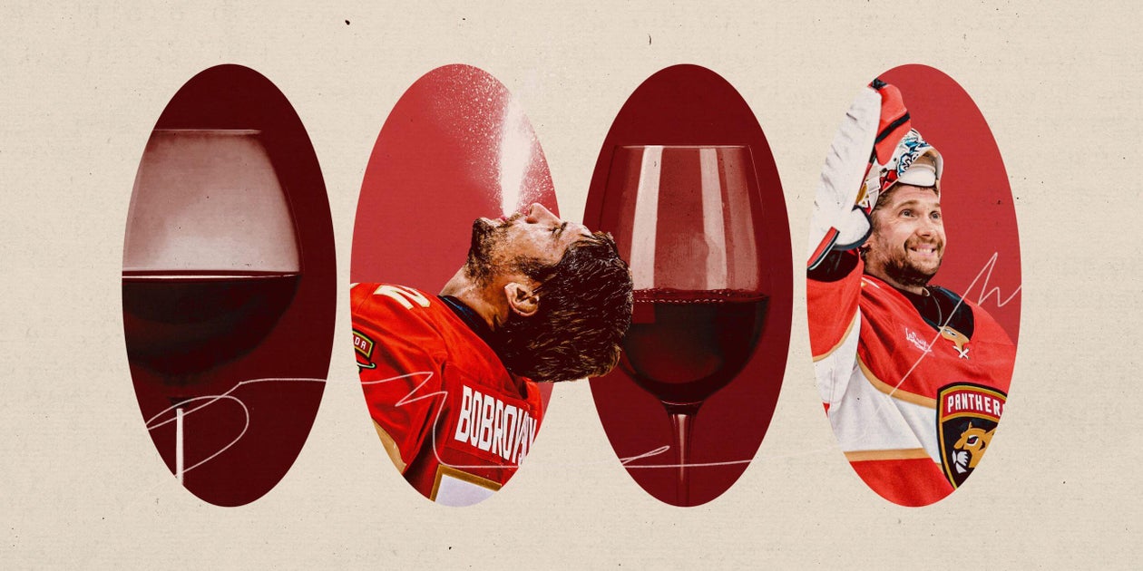 Inside Florida Panthers goalie and sommelier Sergei Bobrovsky's postgame wine raffles