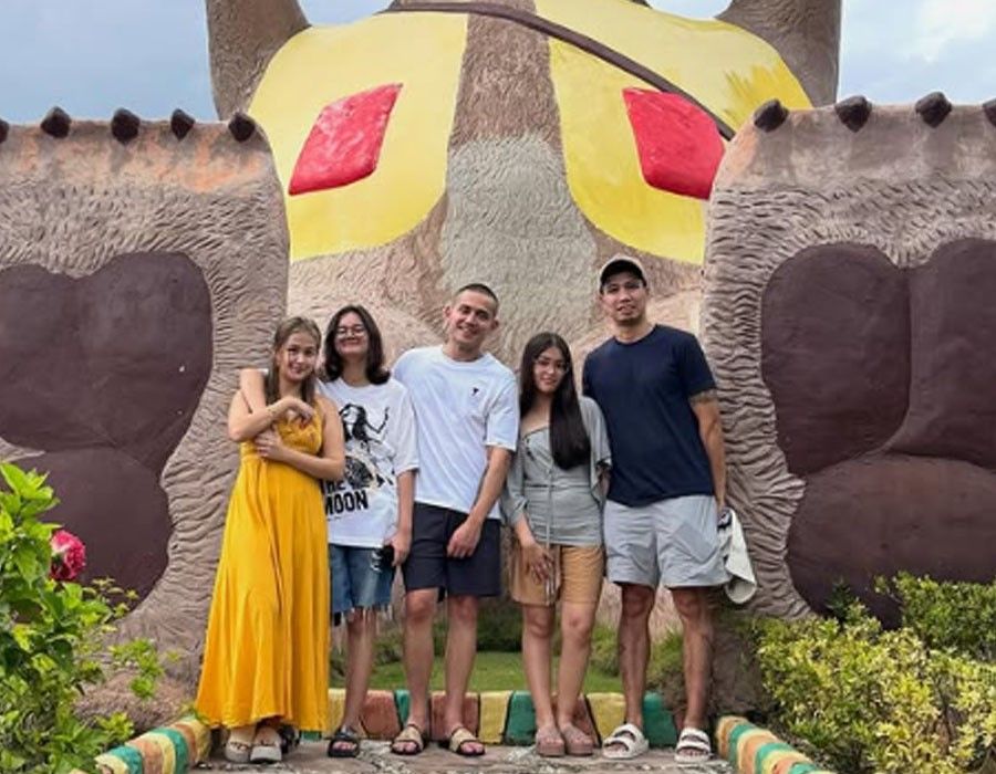 Paolo Contis bonds with daughters with Lian Paz anew