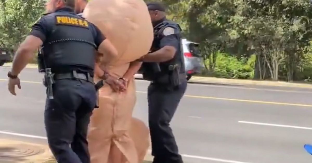 Police arrest 'penis woman' who goes floppy when authorities try and catch her - Daily Star