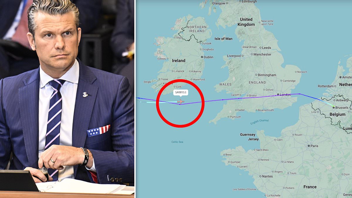Pete Hegseth's jet makes emergency landing