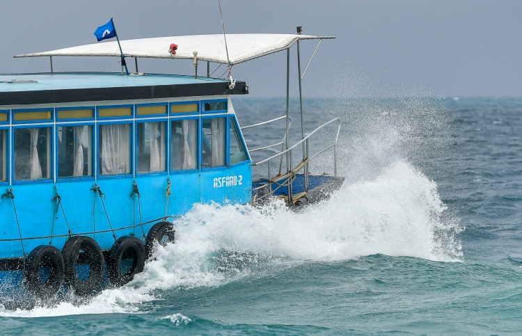 Police urged public to be vigilant; rough seas to be expected