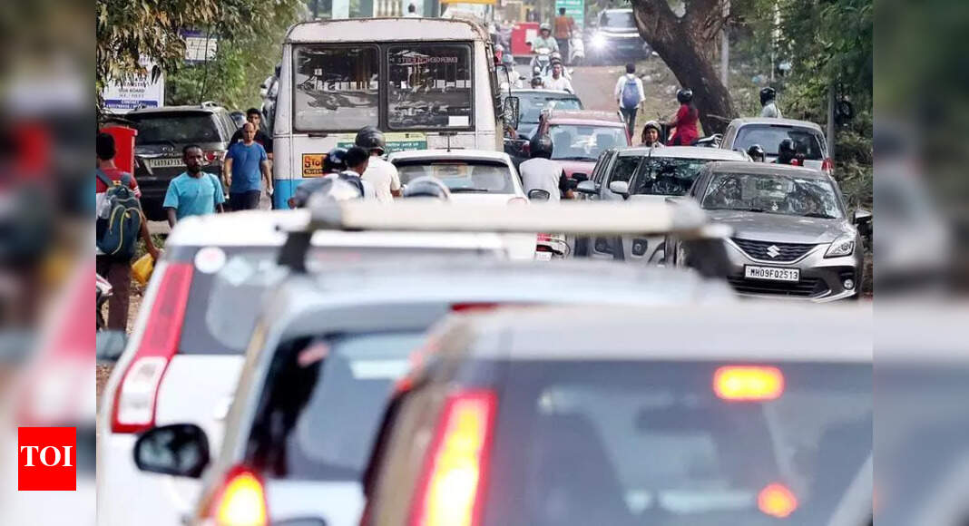 Trial run for traffic diversion at Porvorim causes chaos | Goa News - The Times of India