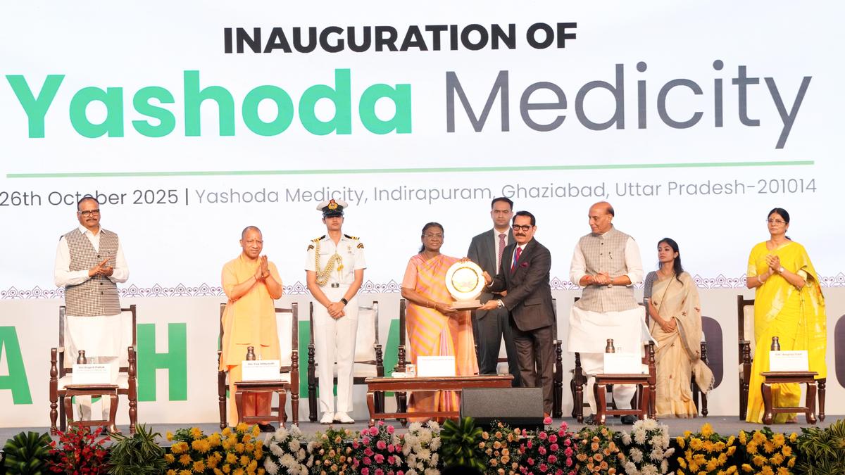President Murmu inaugurates Yashoda Medicity in Indirapuram