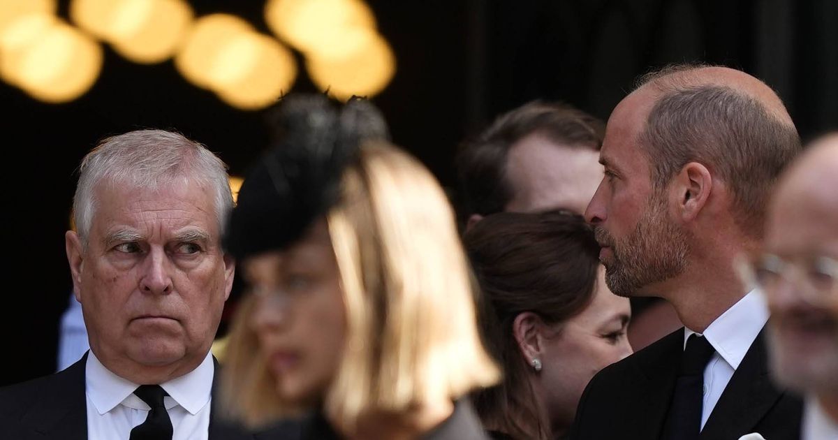 Prince Andrew's last public exchange with 'furious' William revealed by lip reader - Daily Star