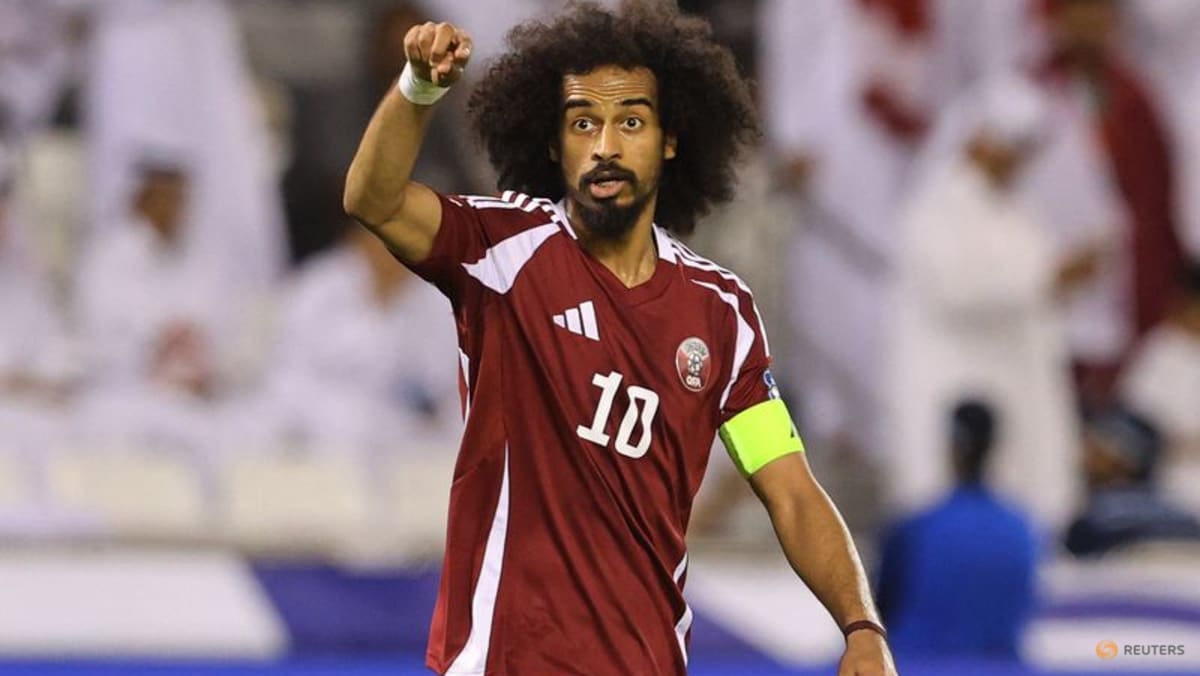 Qatar's Afif acknowledges asking local fans to waste time in qualifier against UAE