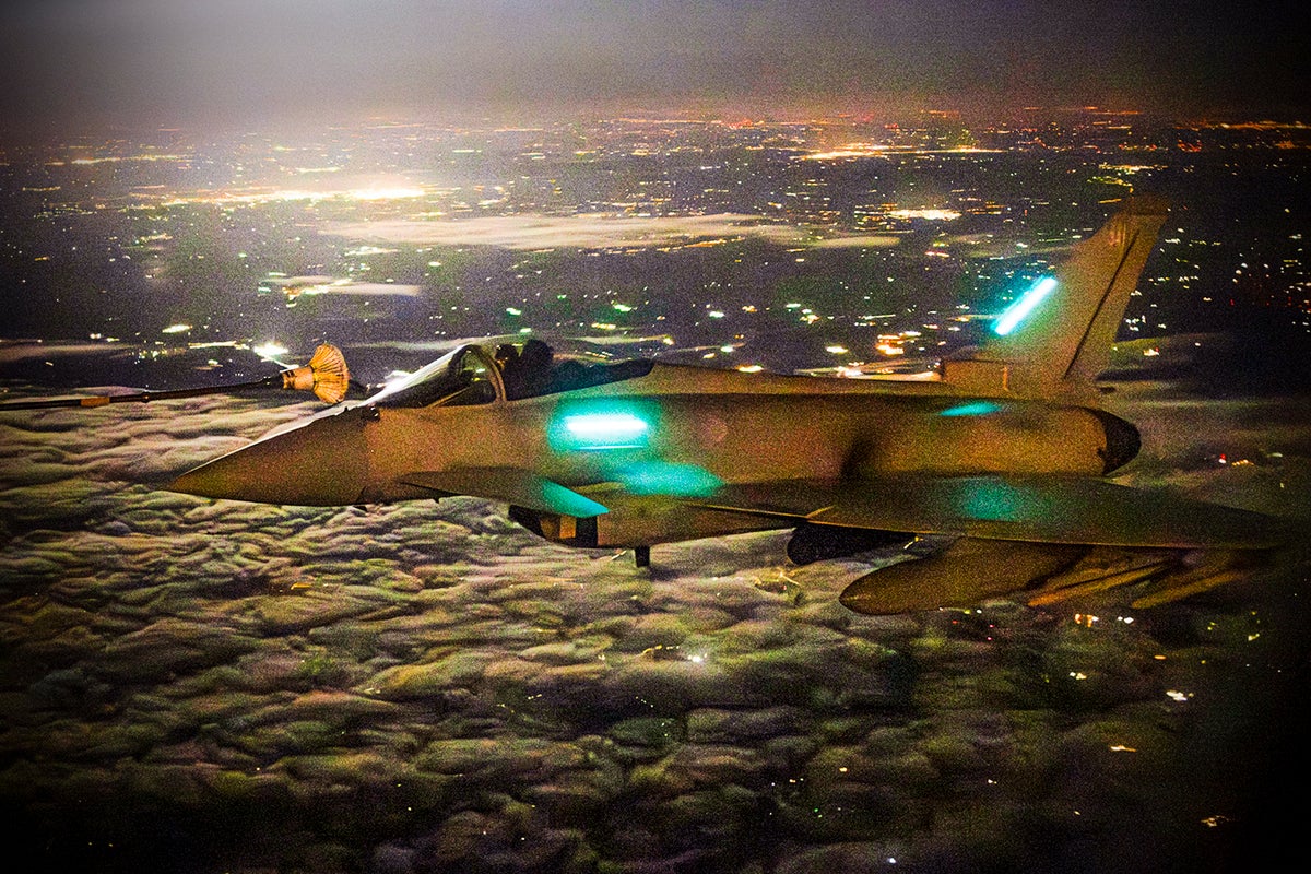 Patrolling Nato's skies with the RAF: A birds-eye look at Europe's creeping frontline