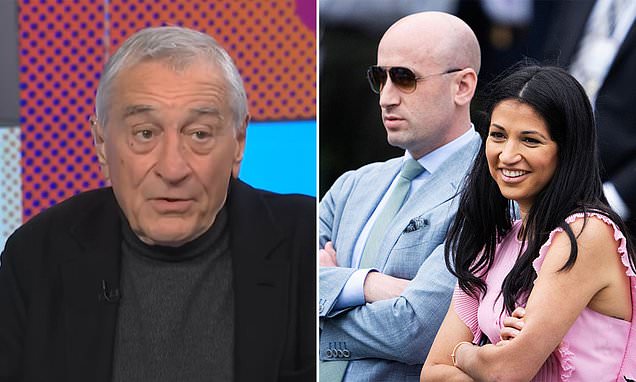 Robert De Niro calls Trump's senior advisor a NAZI in insane rant