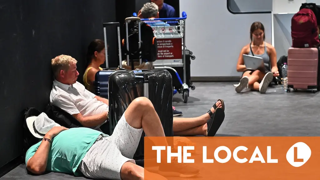 How is Rome's air transport strike affecting travel on Monday?