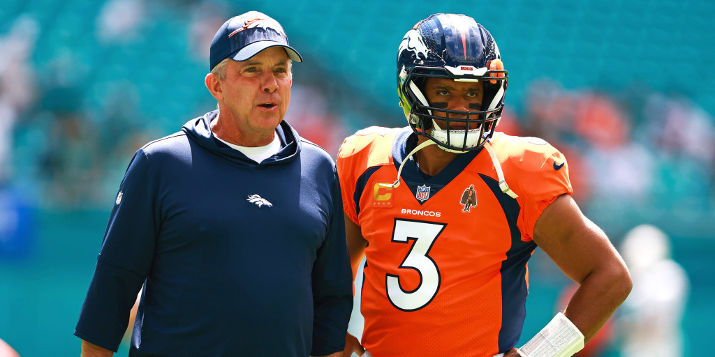 Russell Wilson calls Broncos coach Sean Payton 'classless' for comments after Giants' epic collapse