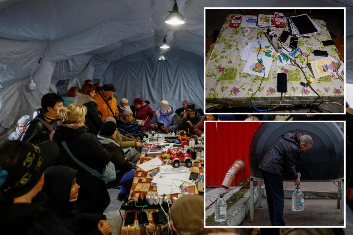 Russian attacks leave thousands of Ukrainians without power as winter...