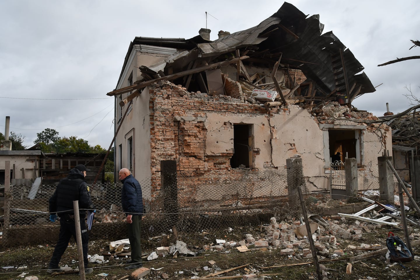 Russian air attack across Ukraine damages energy networks, kills five - The Boston Globe