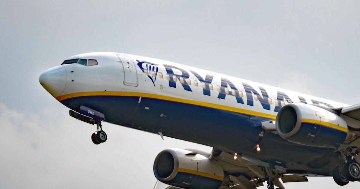 Ryanair has carried more than 18 million passengers through Leeds Bradford