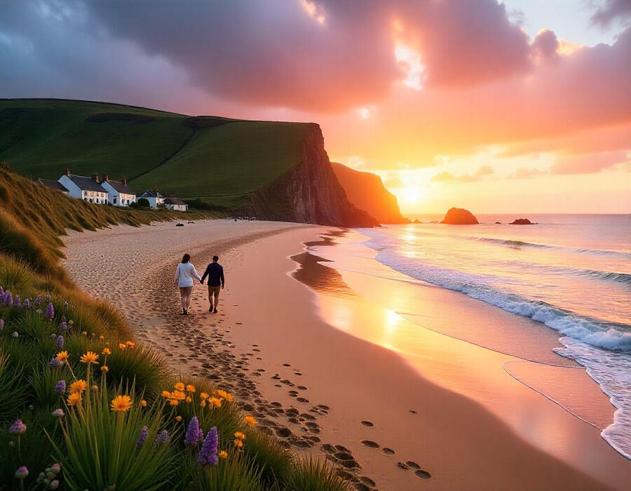Escape to the Serene Beauty of Sandsend, the Hidden Coastal Gem of the United Kingdom Offering an Unforgettable Tranquil Travel Experience Away from the Crowds - Travel And Tour World