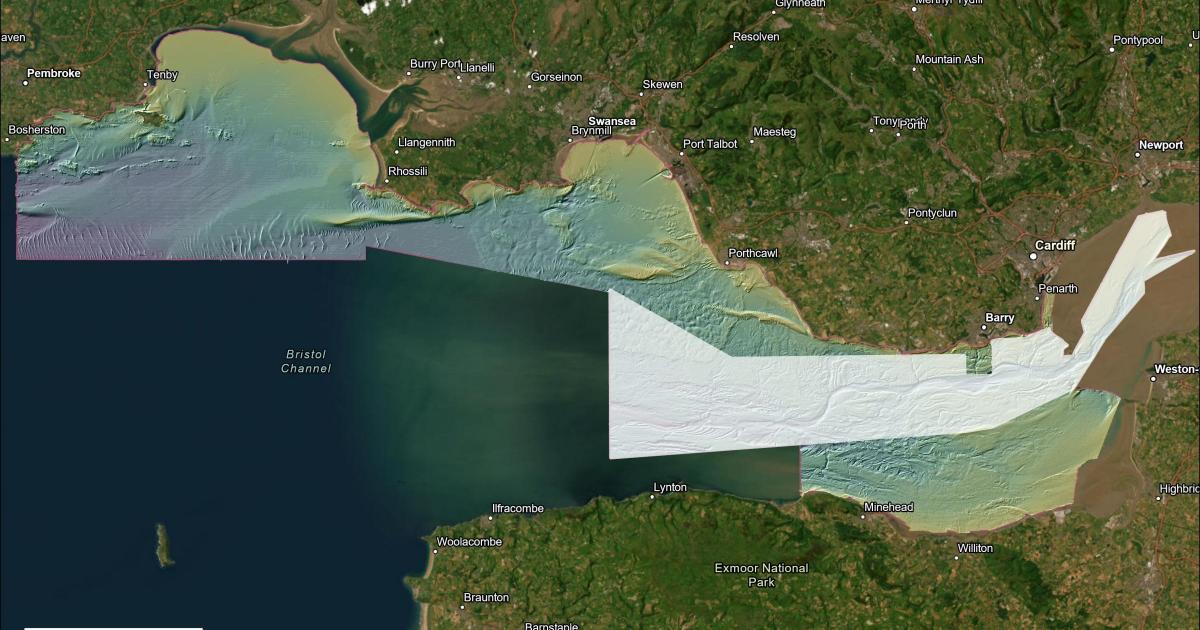 Significantly extended seabed map released to aid green energy projects