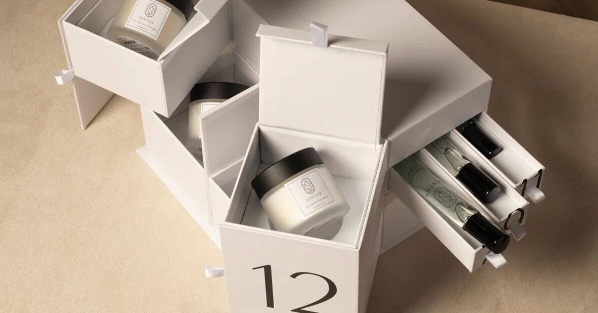 Sentier's £89 advent calendar includes perfumes and candles worth £516
