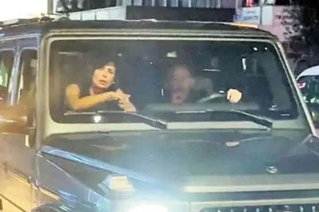 A woman who traveled in Sergen's car while sitting on his lap shared a bombshell.