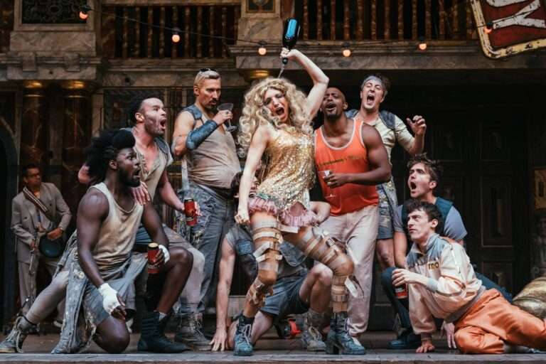 Modern day roasting at Shakespeare's Globe - with a spirited production of Troilus and Cressida