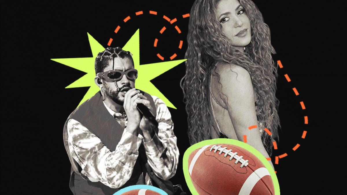 Shakira supports a Bad Bunny Super Bowl halftime show: 'It's about time!'