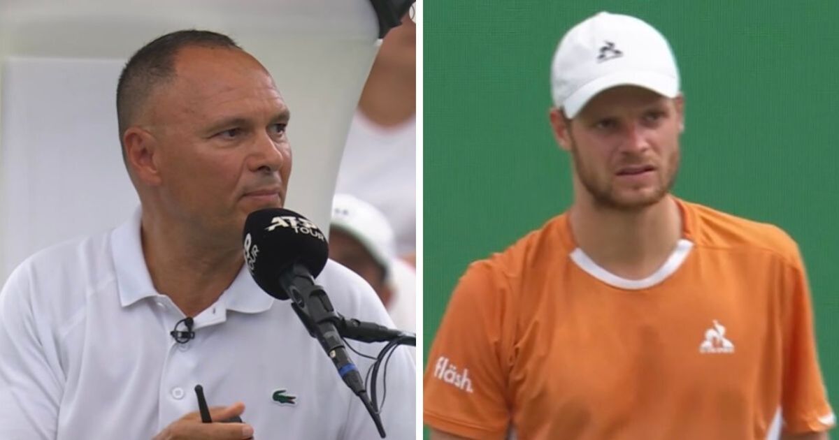 Shanghai Masters match halted as umpire makes announcement and players wait