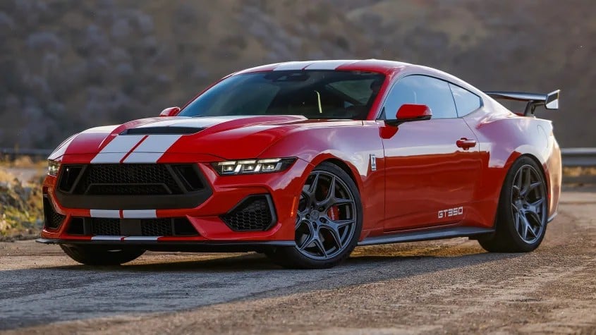 Shelby GT 350 Mustang V8s arrive down under