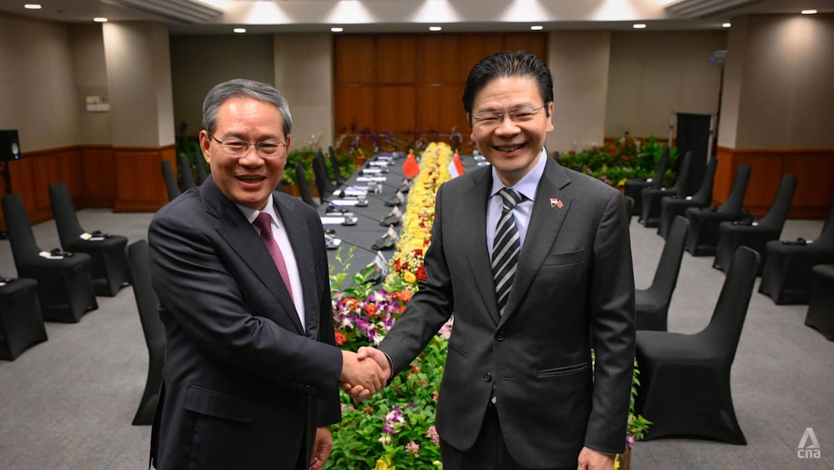 Singapore, China sign MOUs to boost cooperation in areas such as green development, digital economy and maritime connectivity