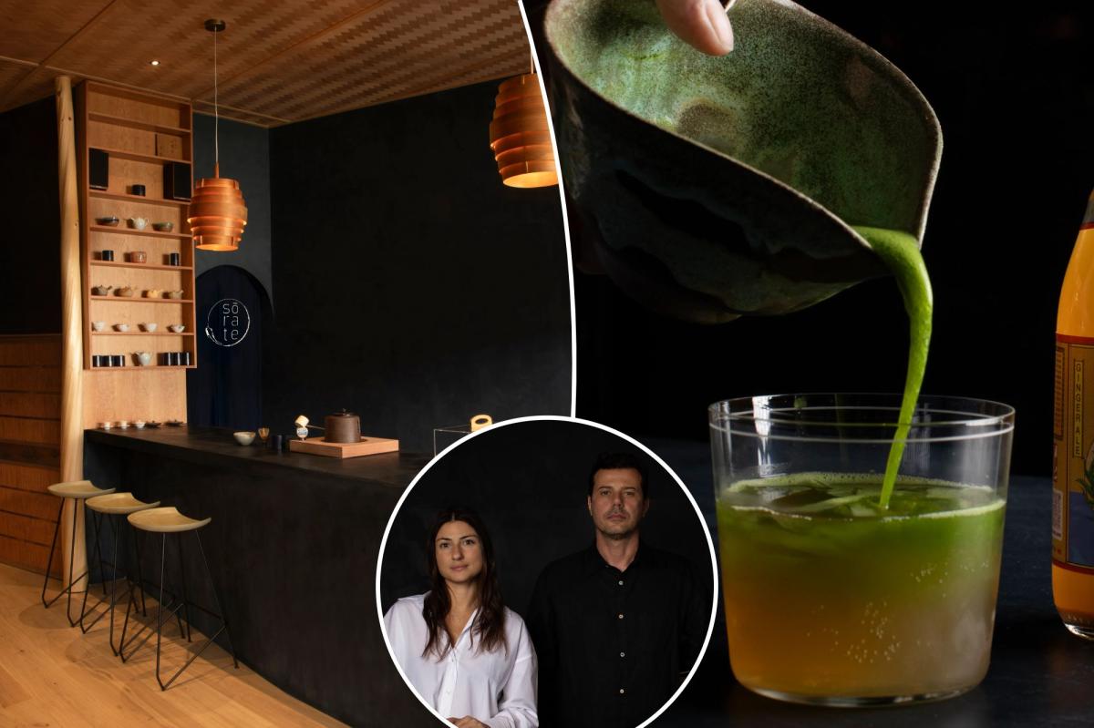 New matcha teahouse in NYC's Flatiron District offers scintillating...