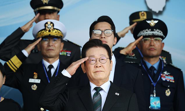 South Korea's president calls for more self-reliant military as...