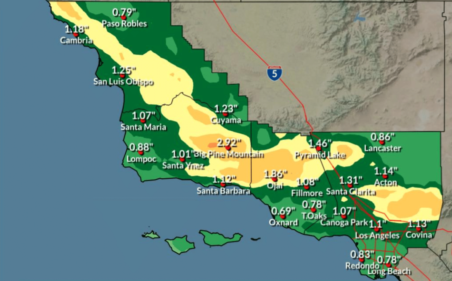 Evacuation warnings issued in parts of Southern California ahead of storm