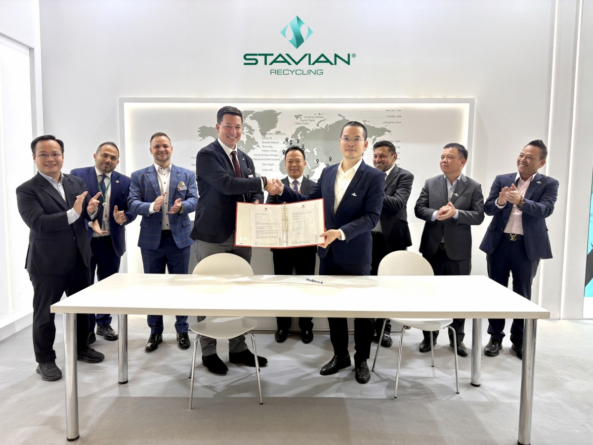 Stavian Recycling signs MoUs with European recycling technology firms