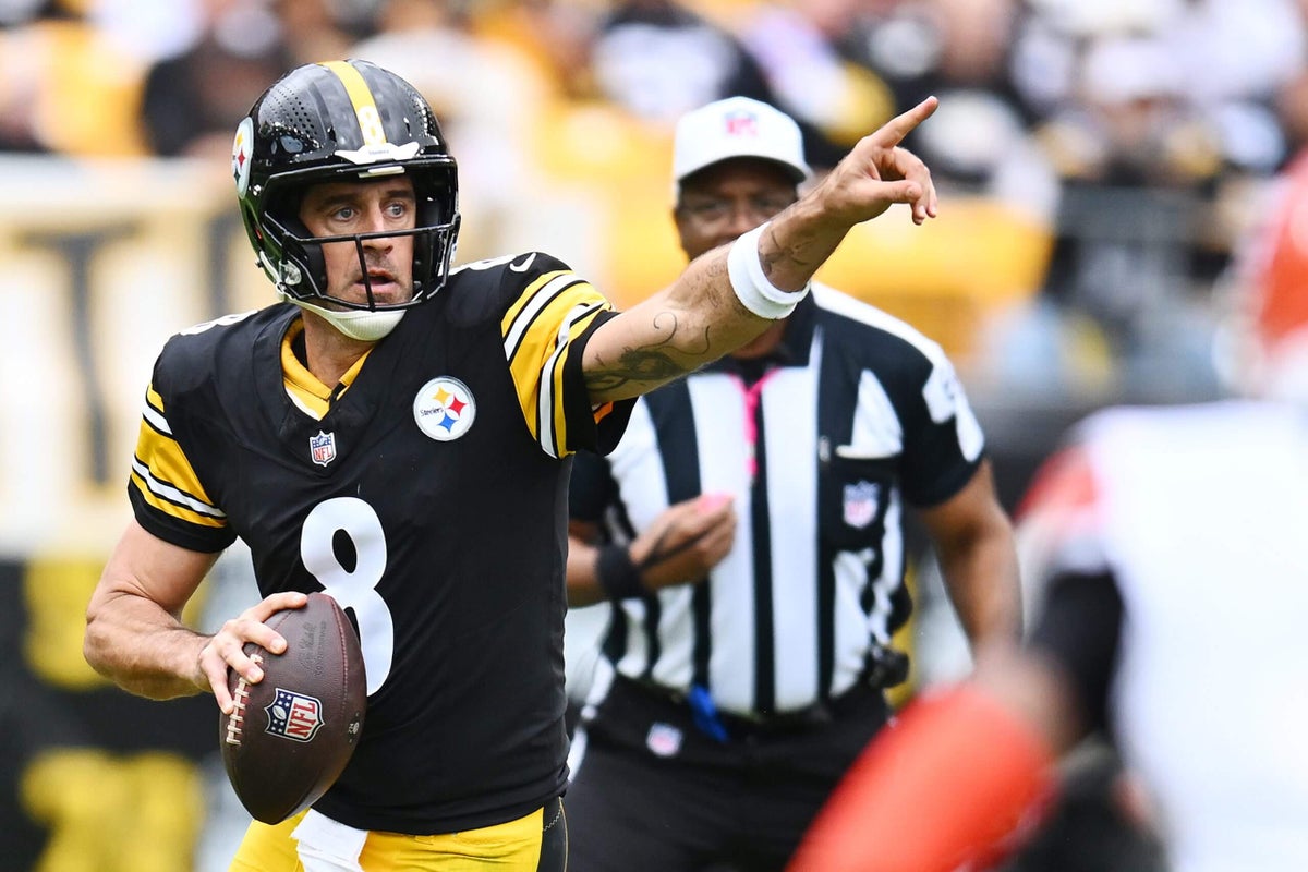 Steelers' Aaron Rodgers has opportunity to join exclusive all-32 club vs. Packers