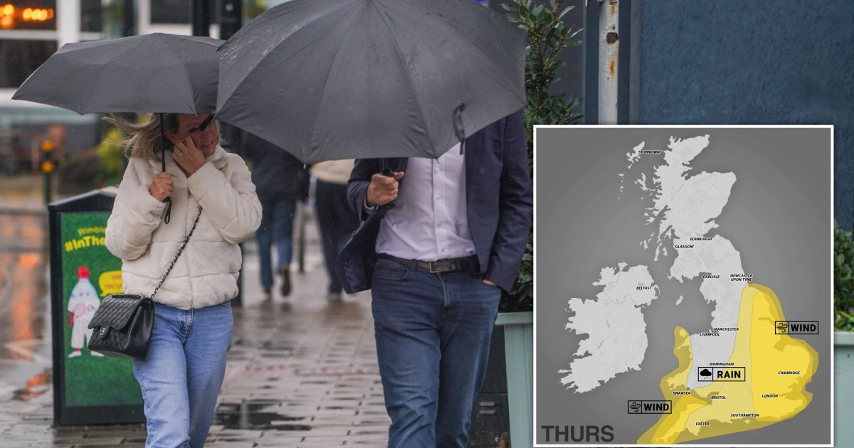Storm Benjamin causes travel misery after it hits UK with 75mph winds