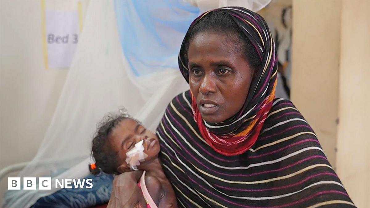 Sudan war: The mother who could only afford the drugs to save one of her twins