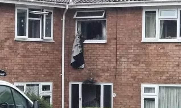 Boy, 17, arrested on suspicion of arson after woman dies in house fire
