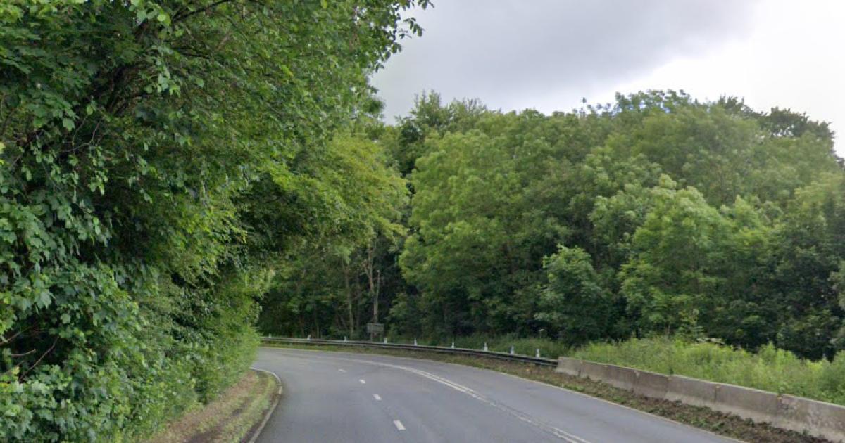 Teenager arrested after crash which left car on side