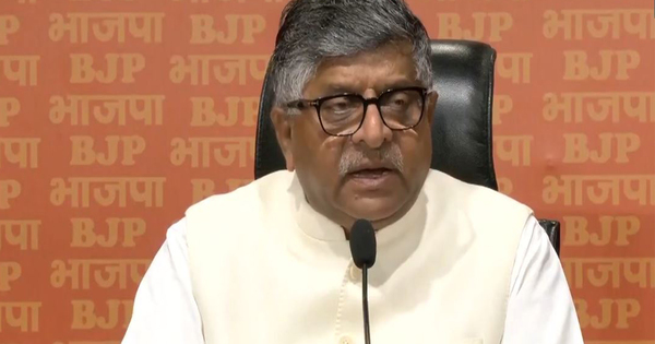 "Tejashwi Yadav wants to change Bihar when he's facing charges of 420": Ravi Shankar Prasad