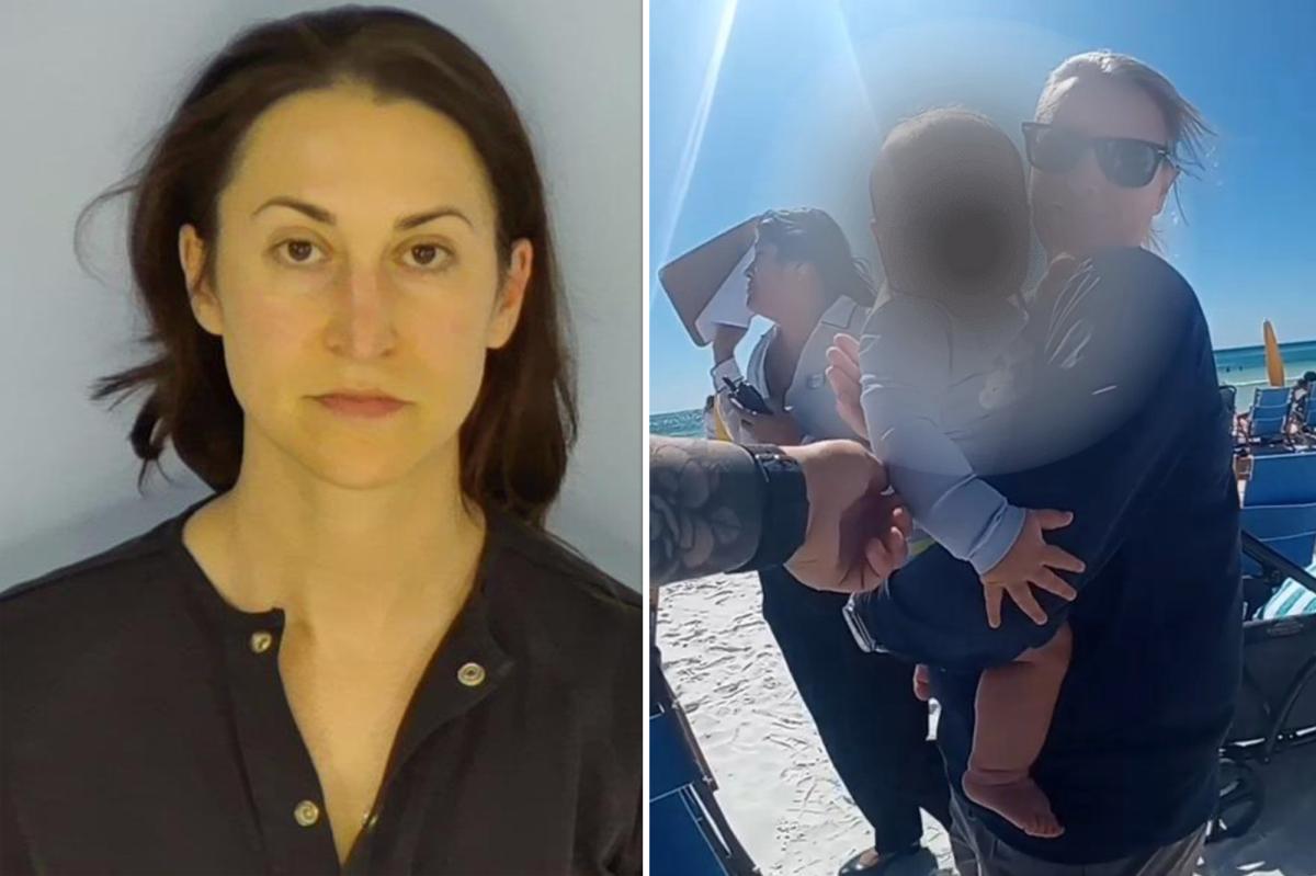 Texas mom charged with leaving baby alone on beach was named to '40...