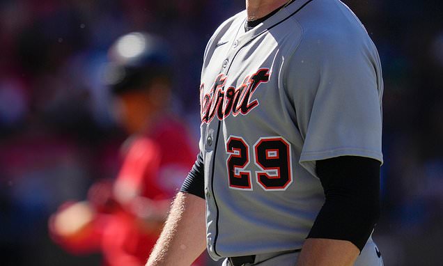 Skubal's career-high 14 Ks lead Tigers past Guardians in Game 1 of...