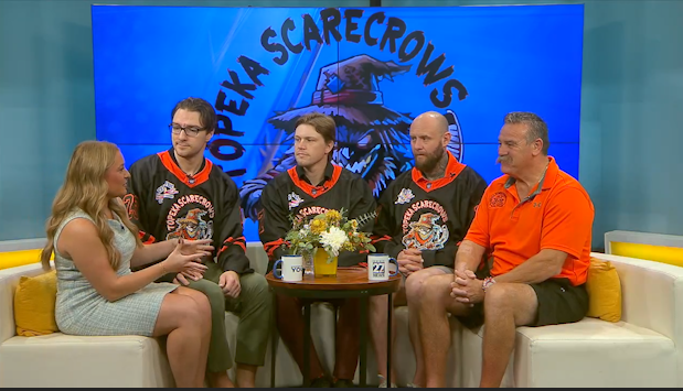 Topeka Scarecrows join morning show ahead of home opener