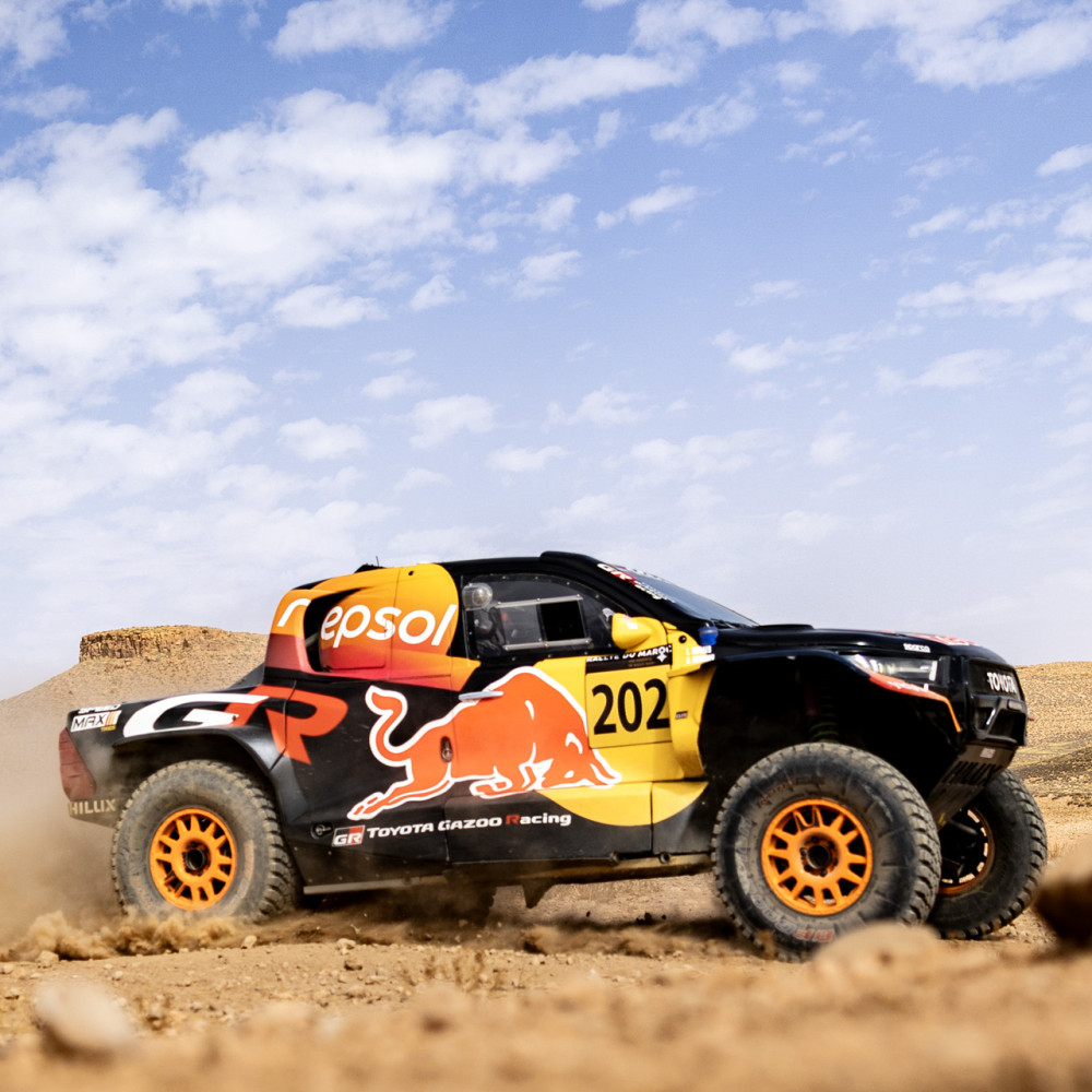 TOYOTA GAZOO Racing W2RC in the Hunt After Stage 1 in Morocco
