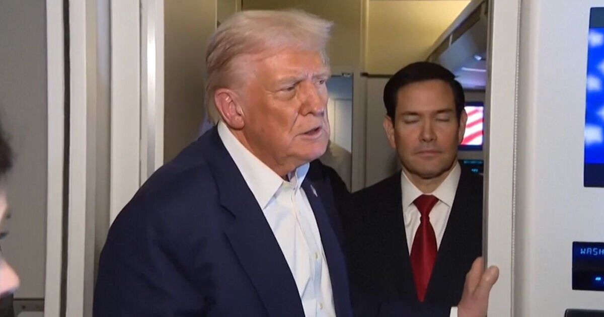 Trump's bombshell health announcement live on BBC after hospital visit