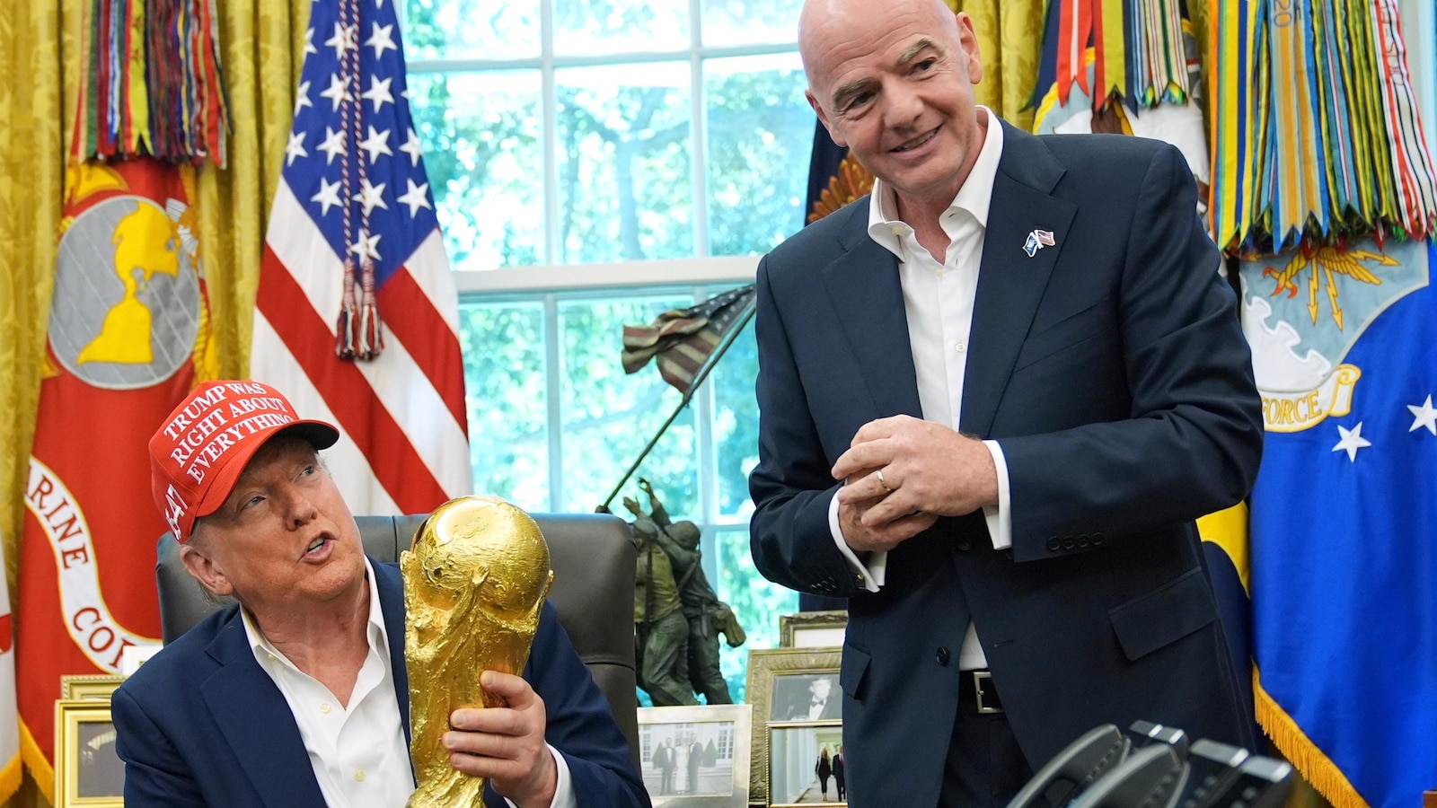 Trump and Infantino: How a friendship is shaping the World Cup