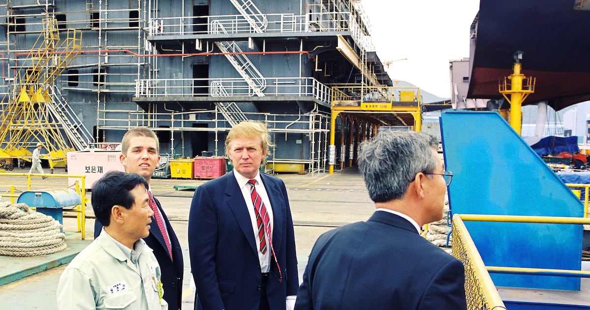 President Donald Trump Considers Visit to South Korea's Big Three Shipyards